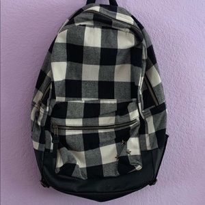Plaid Backpack